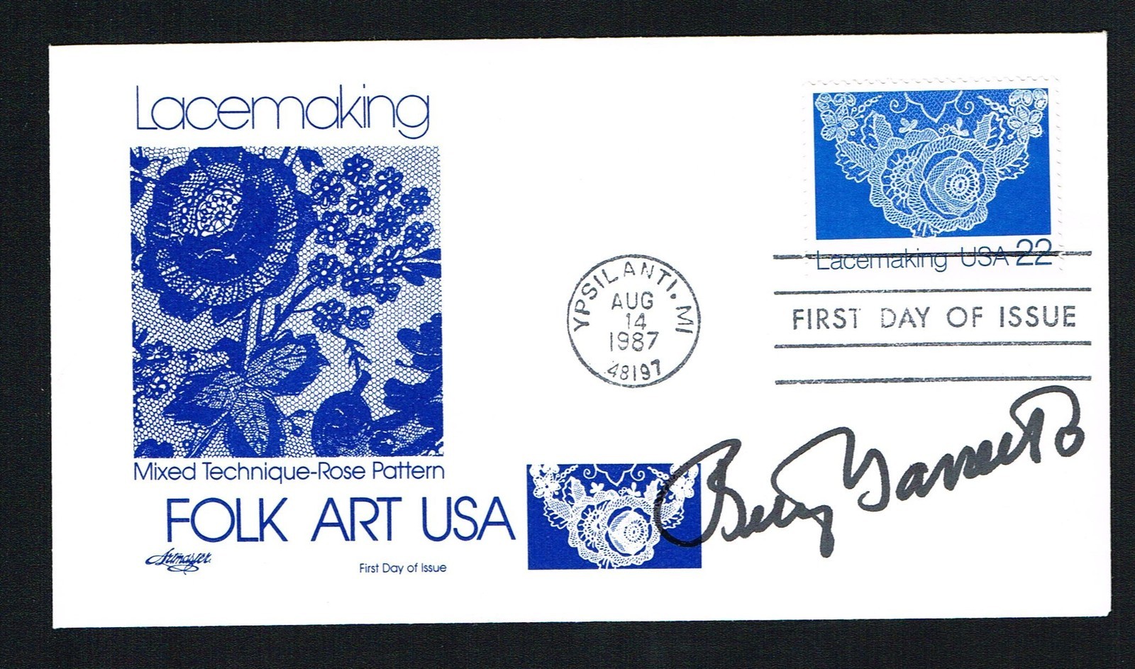 Betty Garrett (d. 2011) signed autograph auto First Day Postal Cover FDC Actress