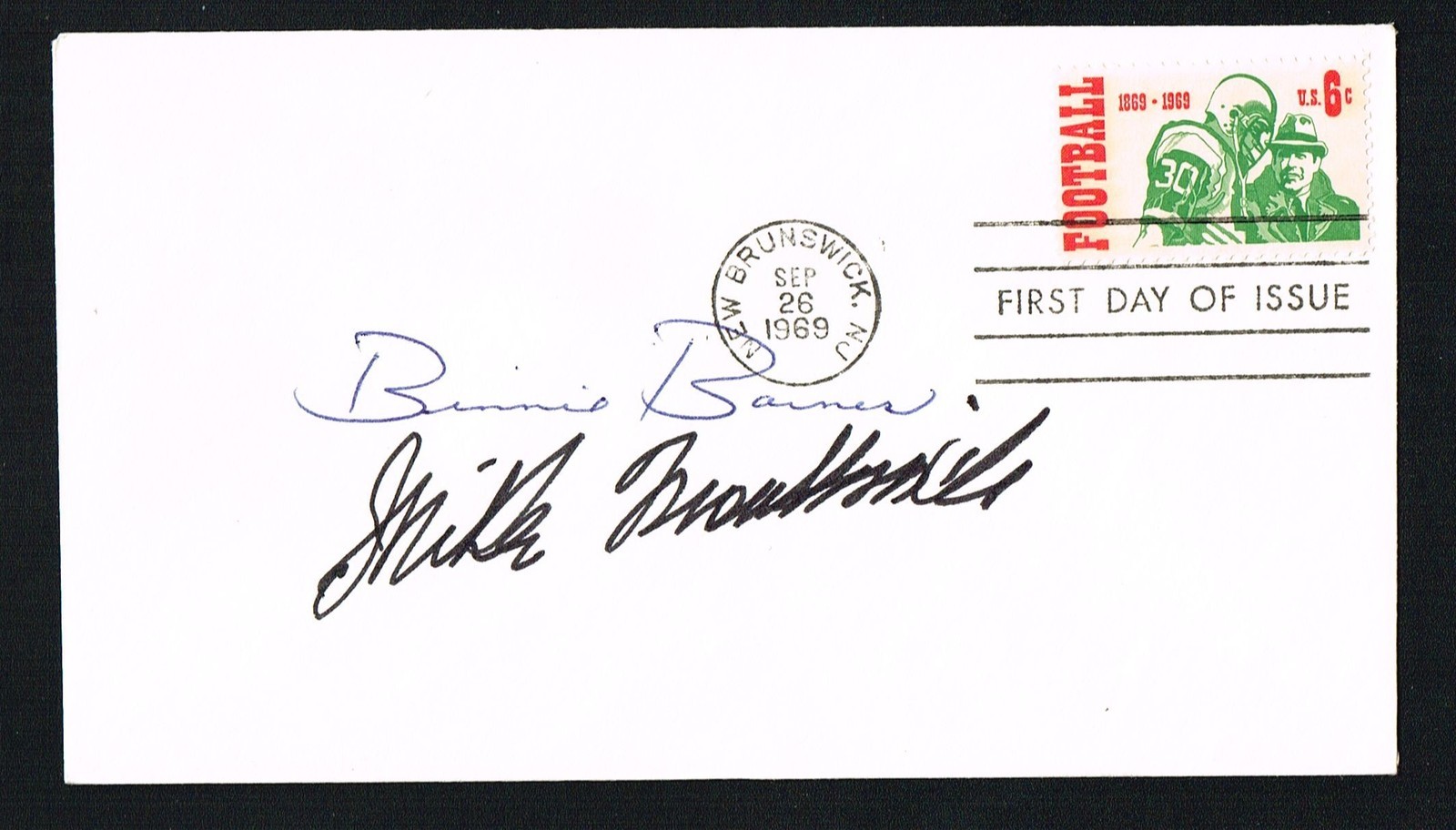 Binnie Barnes d 1998 Mike Frankovich d 1992 signed autograph First Day Cover FDC