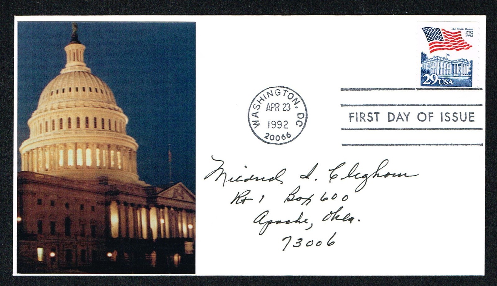 Mildred Cleghorn (d. 1997) signed autograph auto First Day Postal Cover FDC