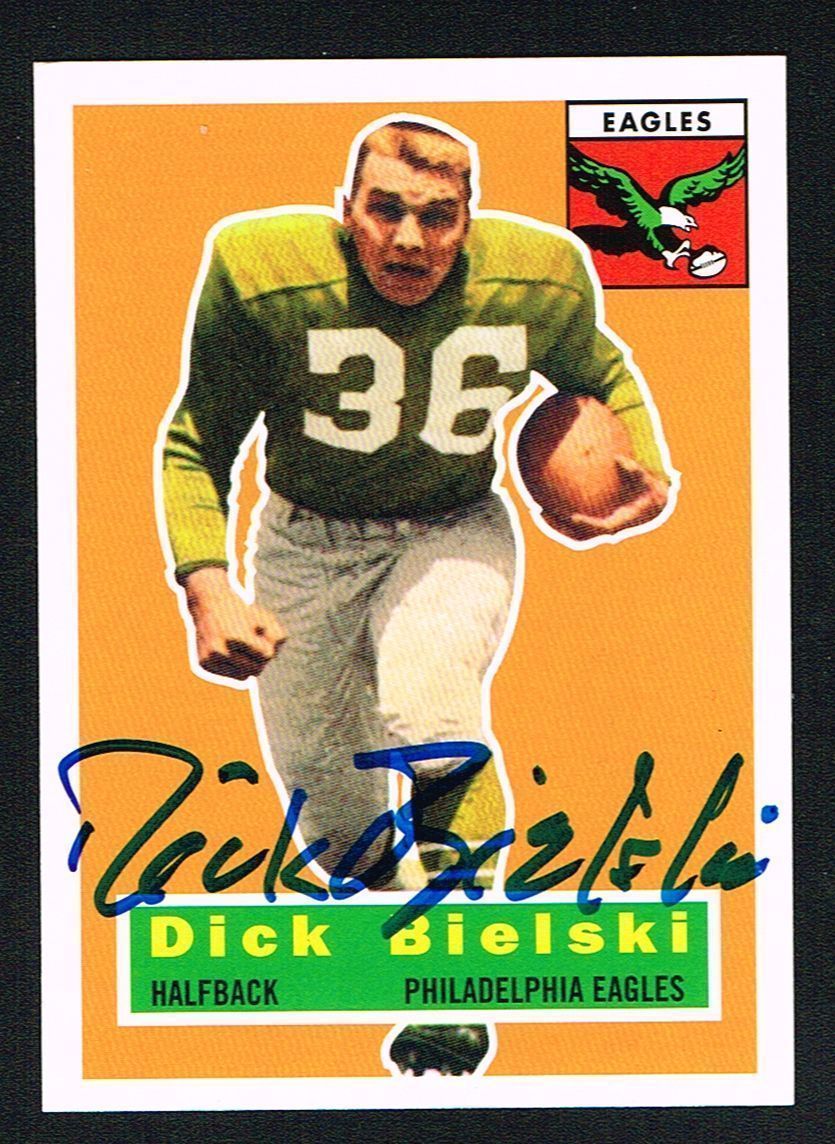 Dick Bielski #76 signed autograph auto 1994 Topps 1956 Archives Football Card