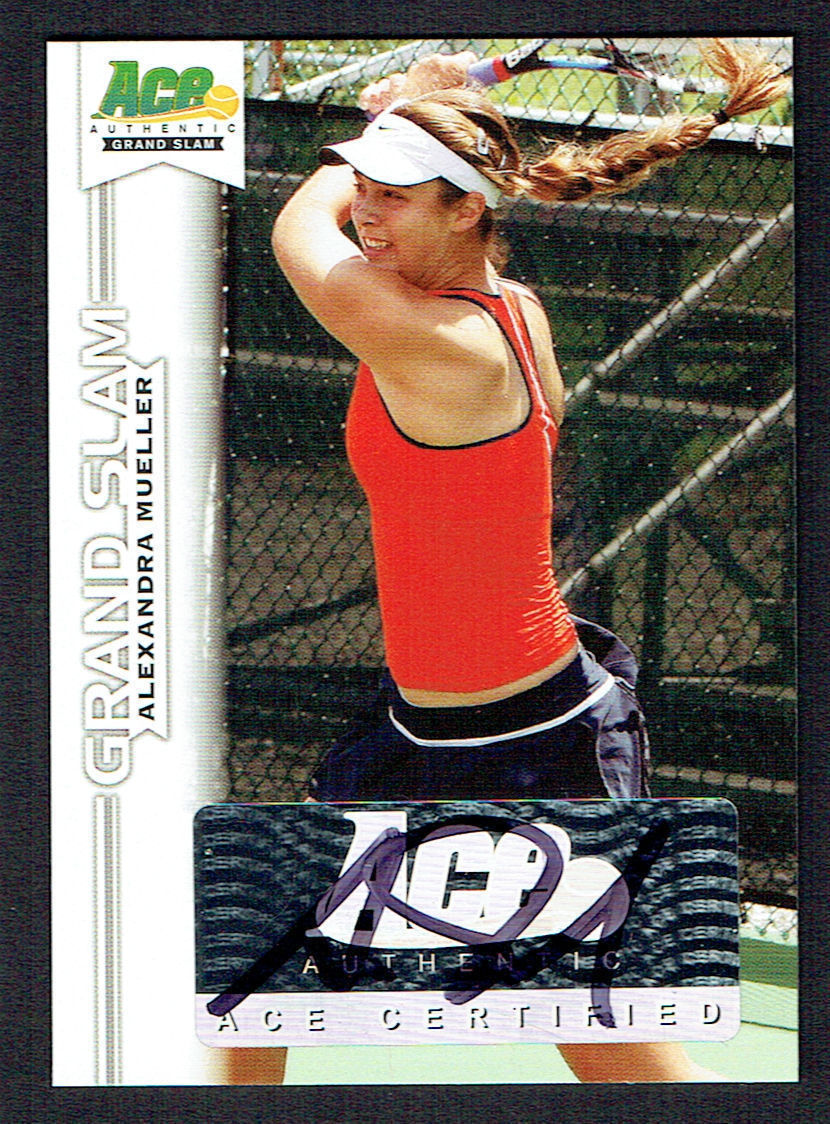 Alexandra Mueller #BA-AM2 signed autograph auto 2013 Ace Authentic Grand Slam