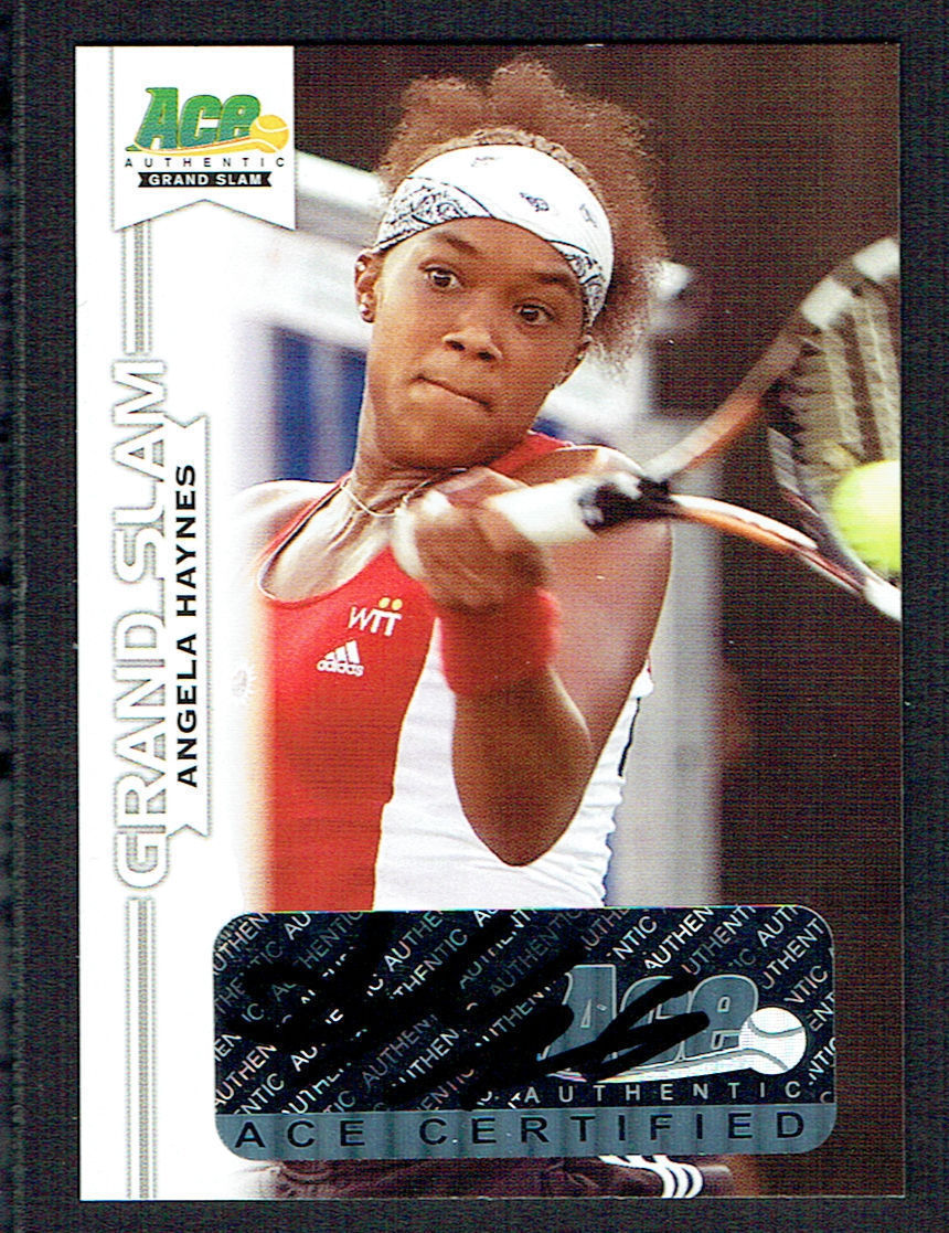 Angela Haynes #BA-AH2 signed autograph auto 2013 Ace Authentic Grand Slam Tennis
