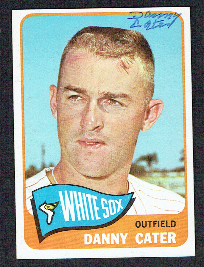 Danny Cater #253 signed autograph auto 1965 Topps Baseball Trading Card