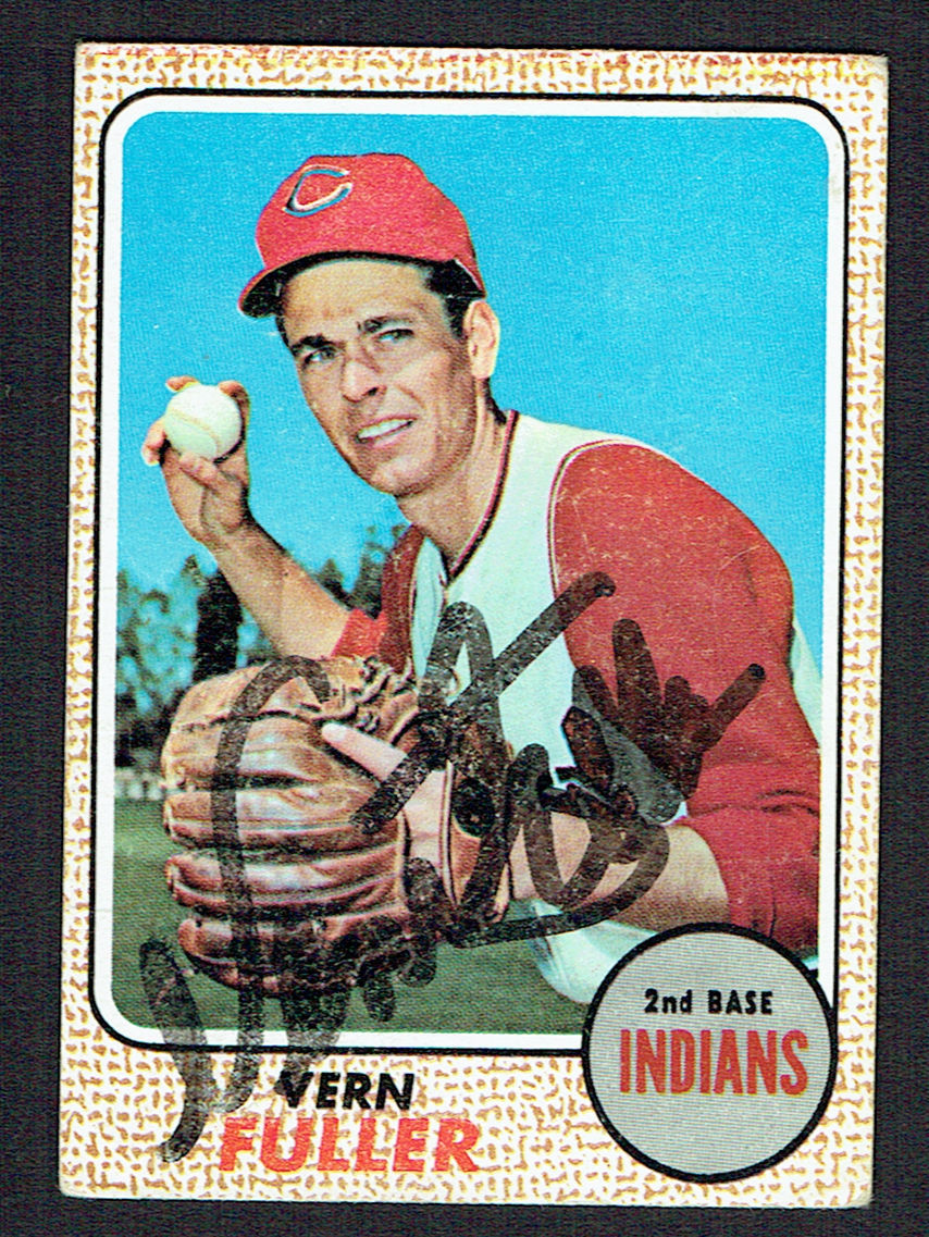 Vern Fuller #71 signed autograph auto 1968 Topps Baseball Trading Card