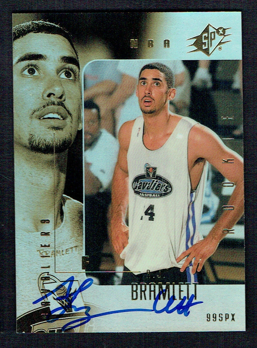A.J. Bramlett signed autograph auto 1999 Upper Deck SPX Trading Card 1112/2500