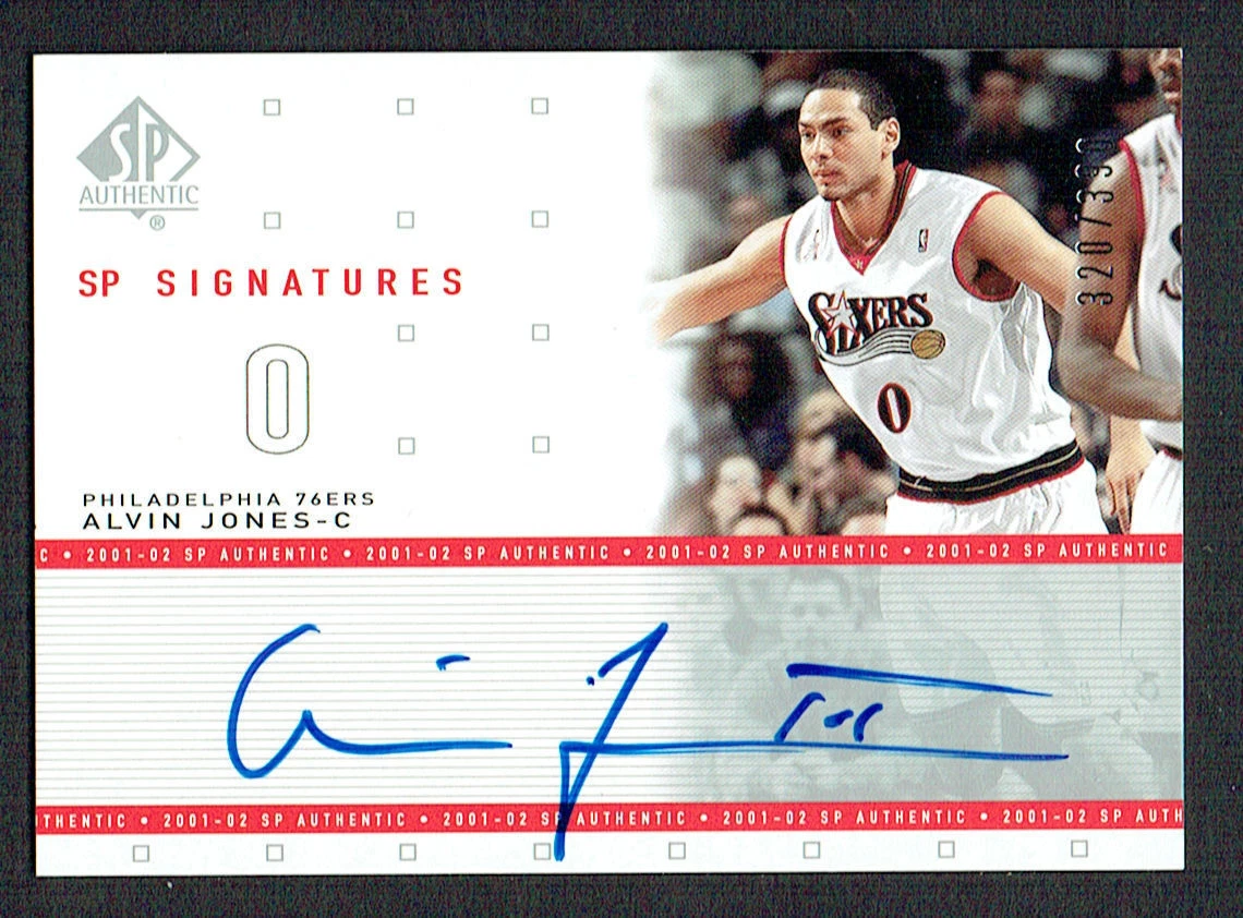 Alvin Jones signed autograph auto Upper Deck SP Authentic Signatures 320/390