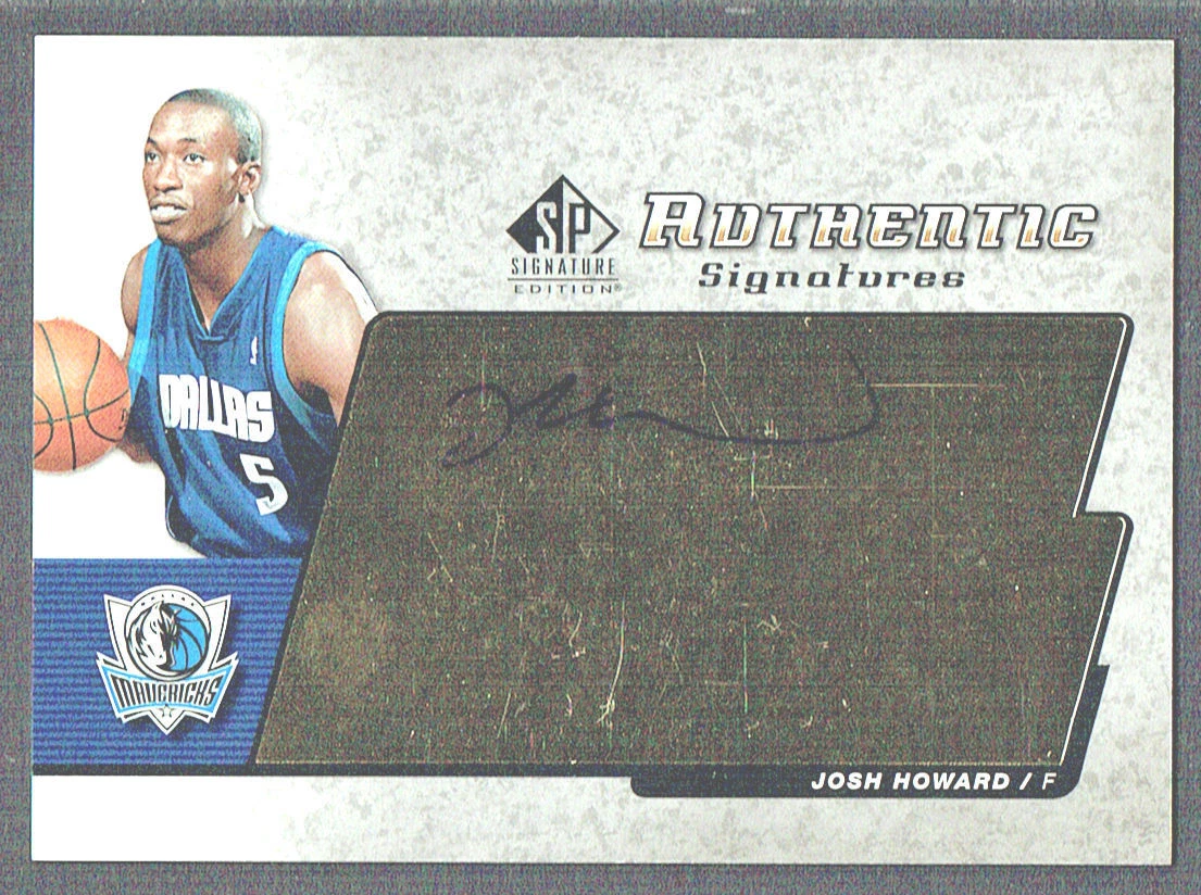 Josh Howard #AS-JH signed autograph auto 2005 Upper Deck SP Authentic Signatures