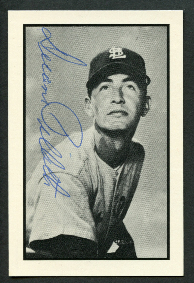 Duane Pillette #59 signed autograph auto 1983 B.G.H.L.I. Bowman Baseball Card