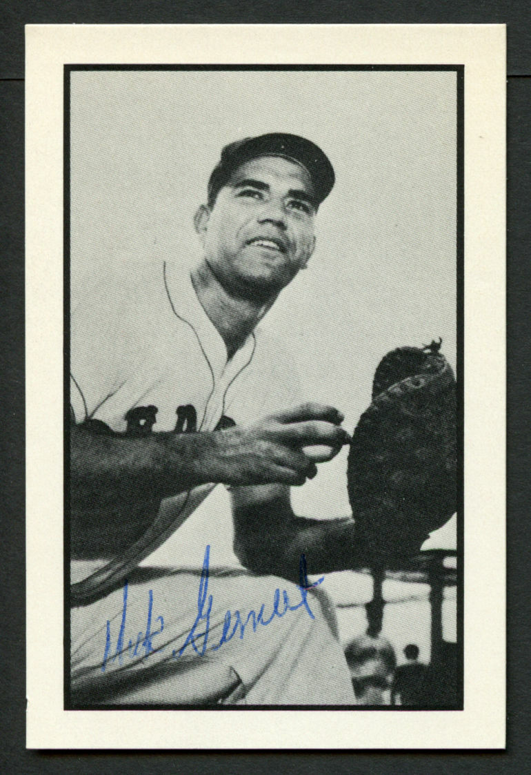 Dick Gernert #11 signed autograph auto 1983 B.G.H.L.I. Bowman Baseball Card
