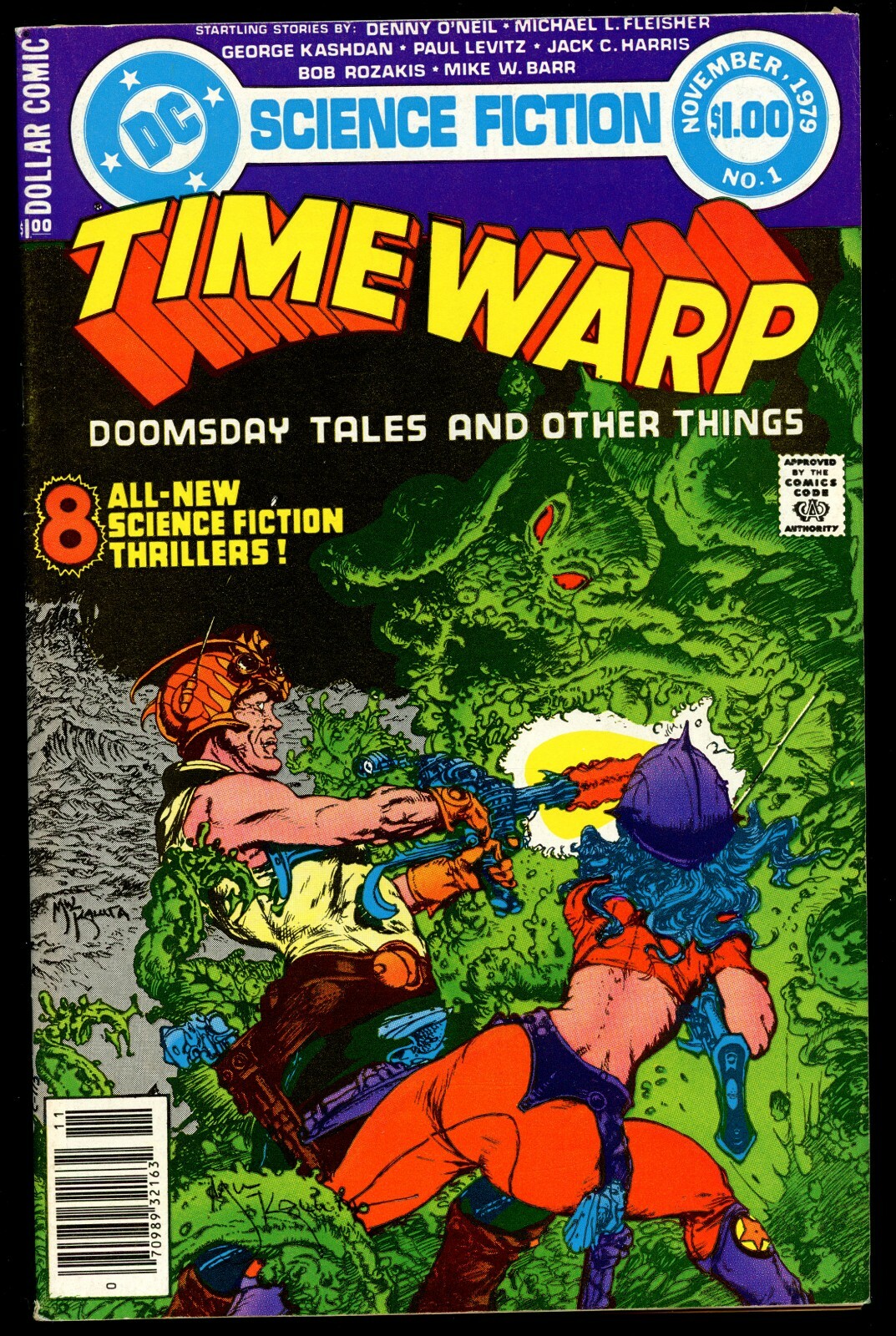 Michael Kaluta signed autograph 1979 Time Warp Comic Book BAS Authenticated