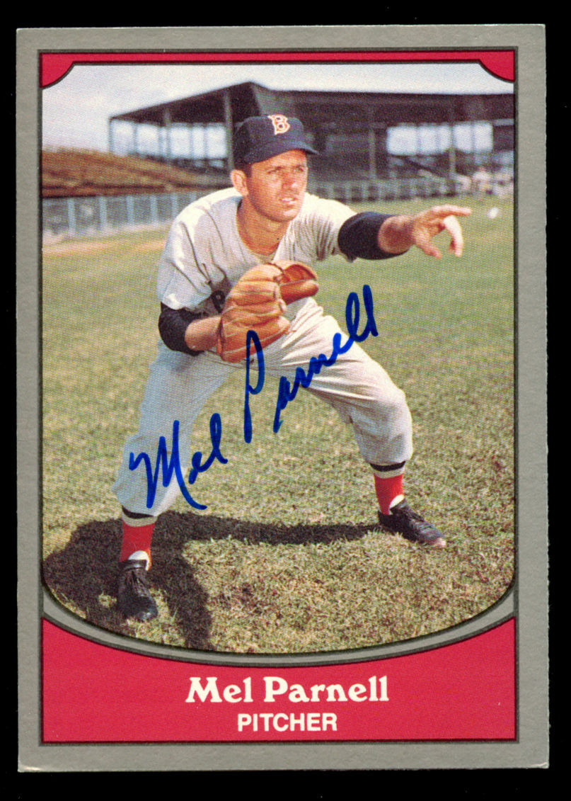 Mel Parnell #98 signed autograph auto 1990 Pacific Legends Baseball Trading Card