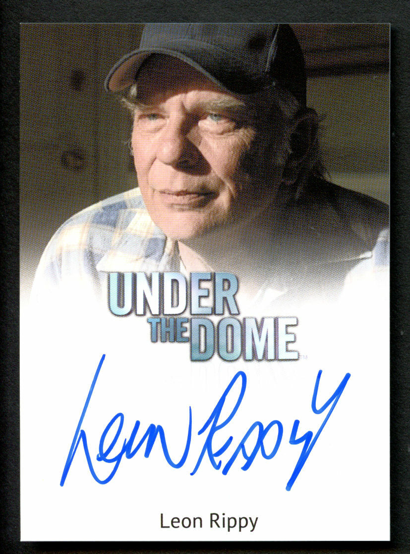 Leon Rippy as Ollie Dinsmore signed autograph auto 2014 Under The Dome Card