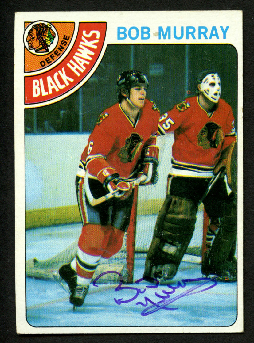 Bob Murray #89 signed autograph auto 1978-79 Topps Hockey Trading Card