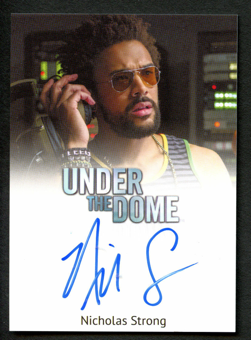 Nicholas Strong as Phil Bushey signed autograph auto 2014 Under The Dome Card