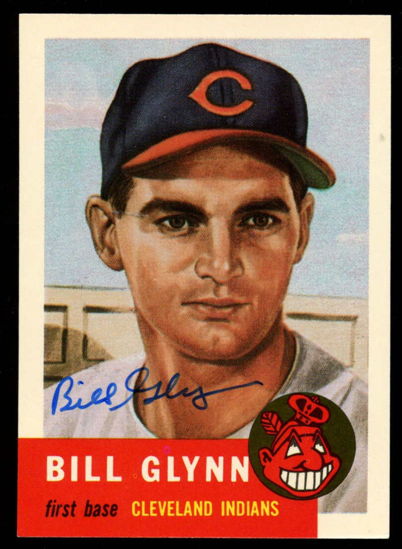 Bill Glynn #171 signed autograph auto 1991 Topps 1953 Archives Baseball Card