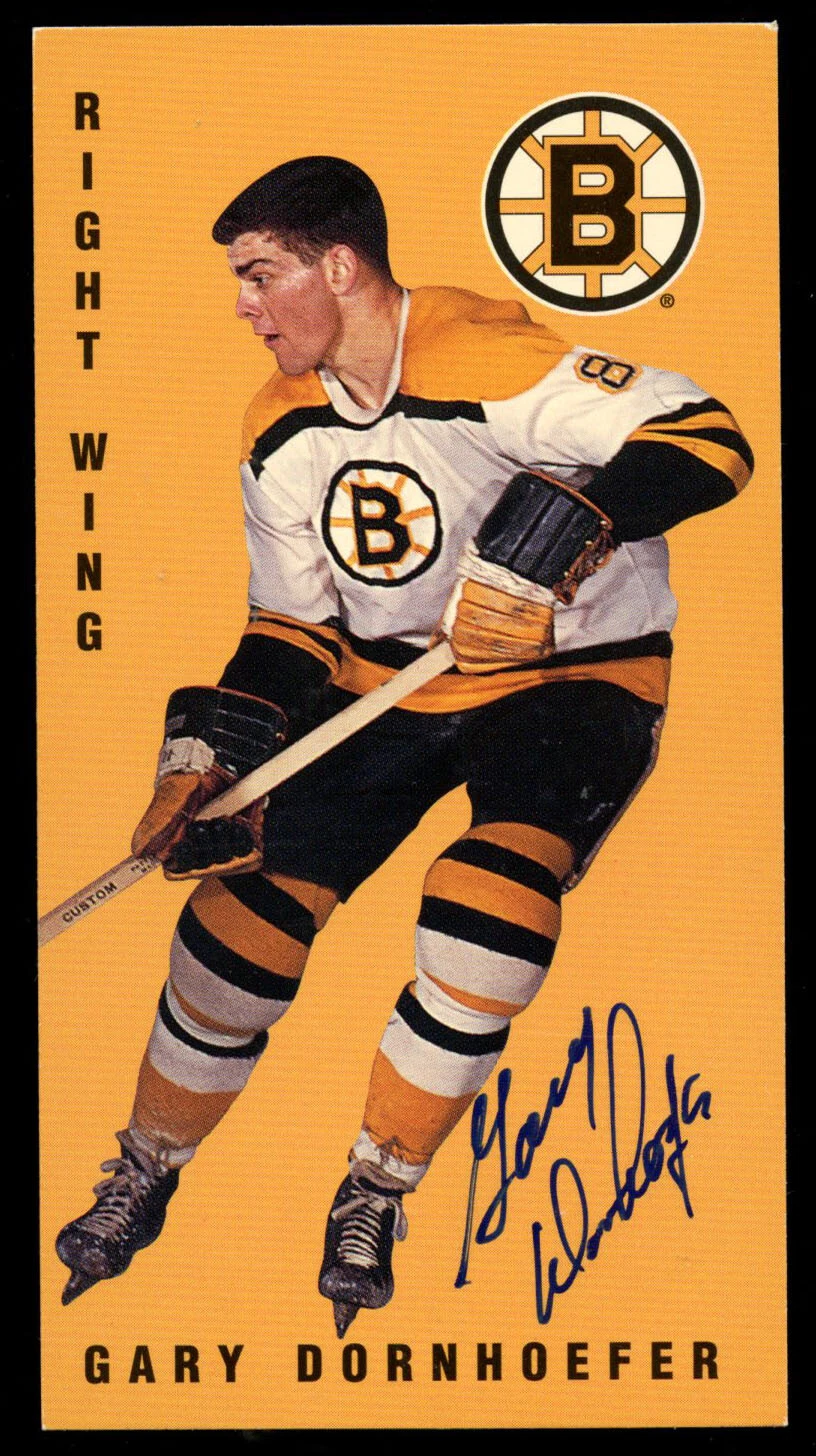 Gary Dornhoefer #20 signed autograph auto 1994 Parkhurst Tall Boy Hockey Card