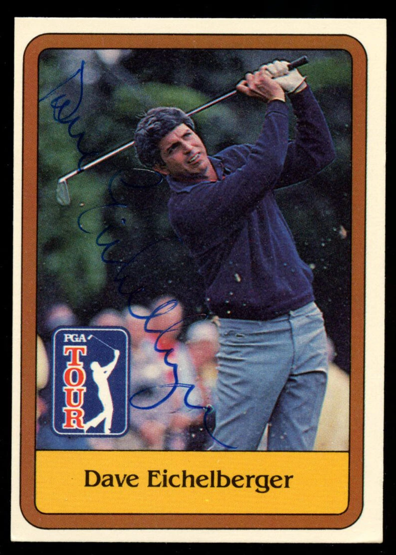 Dave Eichelberger #31 signed autograph auto 1981 Donruss Golf Trading Card