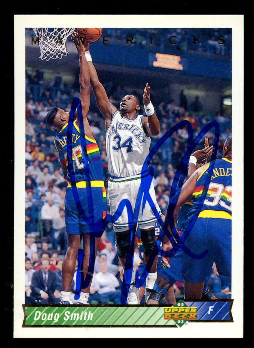 Doug Smith #237 signed autograph auto 1992-93 Upper Deck Basketball Trading Card