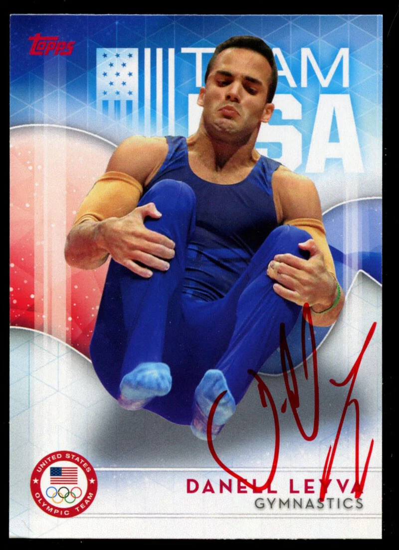 Daniel Leyva #26 signed autograph auto 2016 Topps USA Olympic Team Card