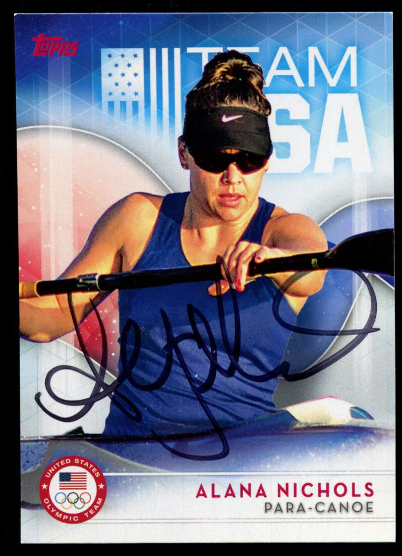 Alana Nichols #68 signed autograph auto 2016 Topps USA Olympic Team Card
