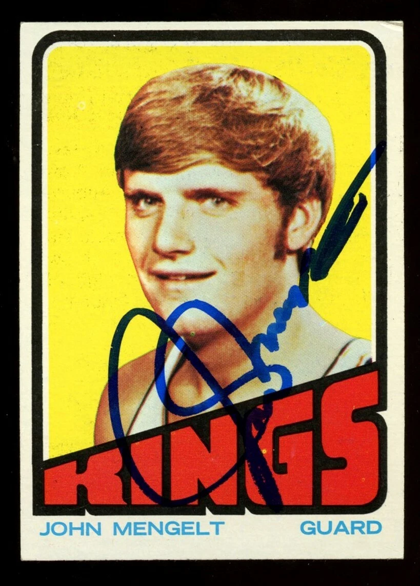 John Mengelt #146 signed autograph auto 1972-73 Topps Basketball Trading Card