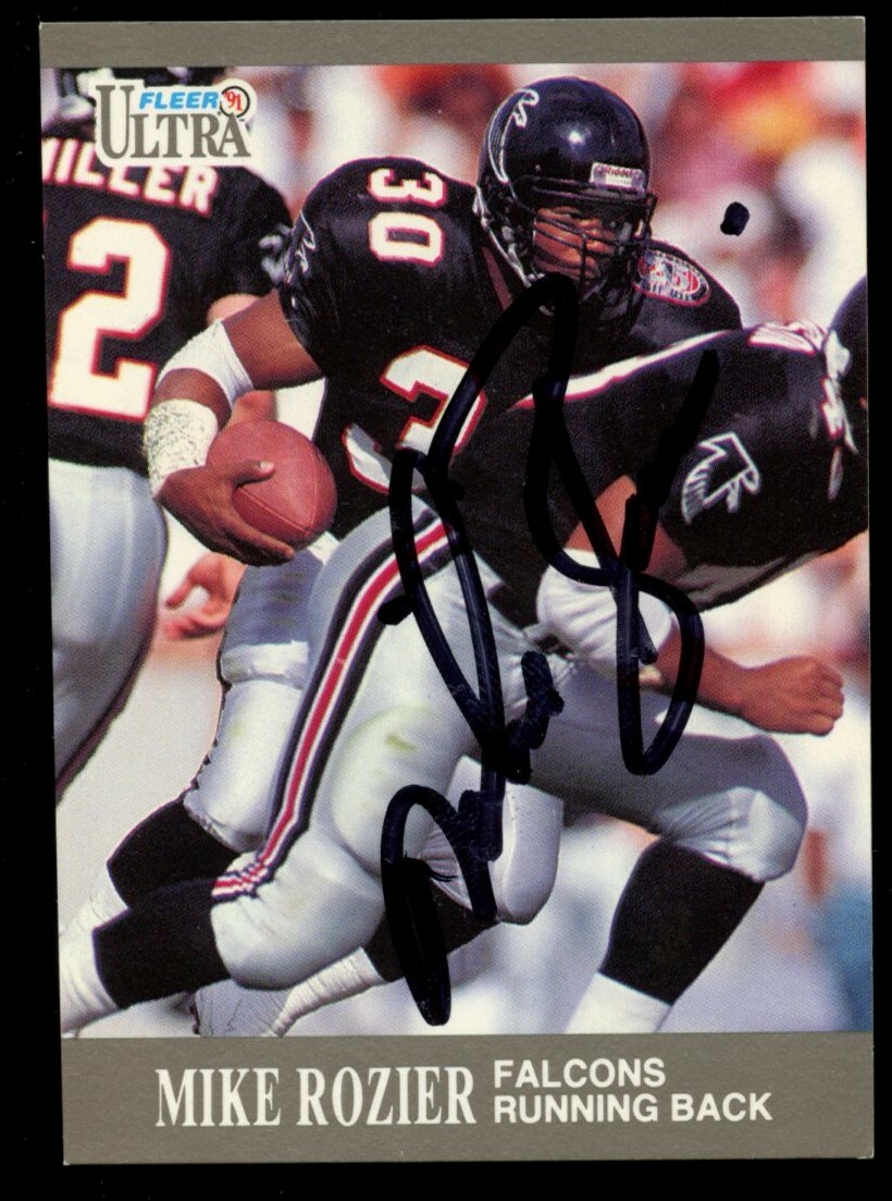 Mike Rozier #149 signed autograph auto 1991 Fleer Ultra Football Trading Card