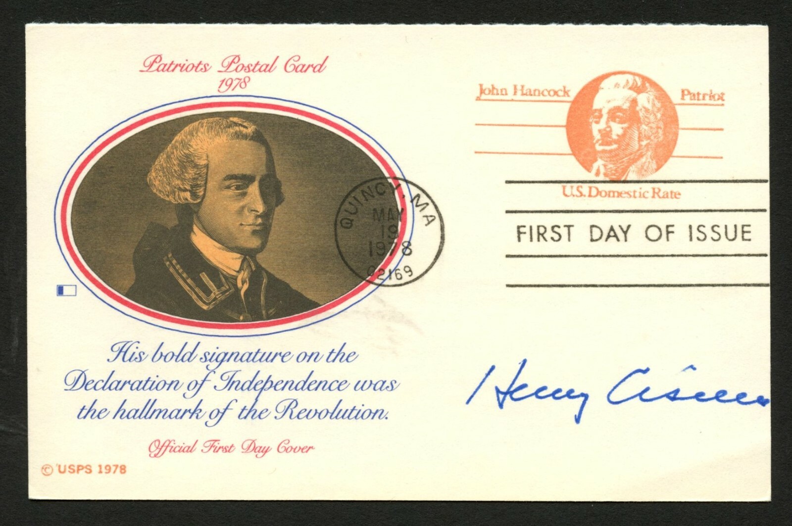 Henry Cisneros signed autograph auto FDC cover Former Mayor of San Antonio PC088