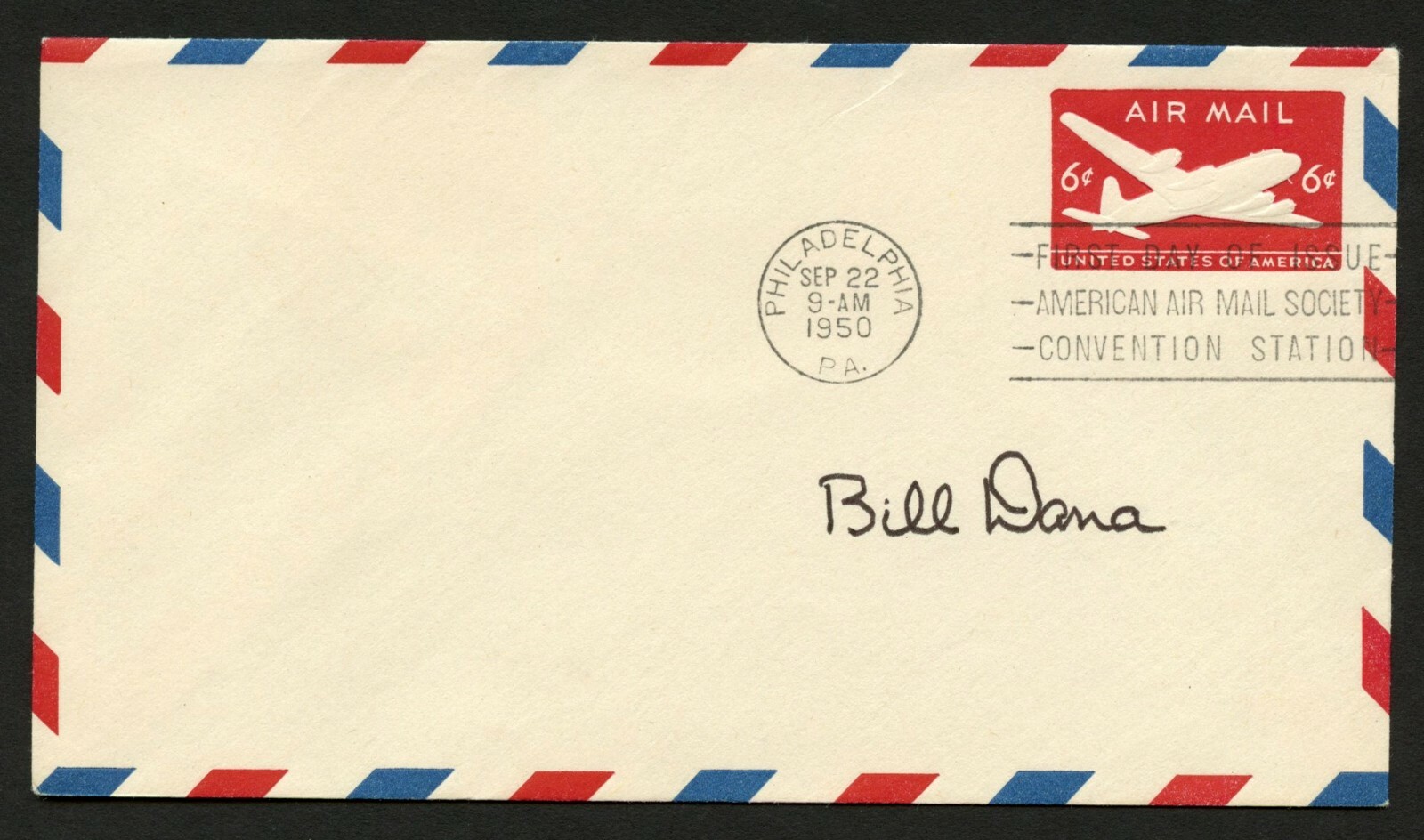 Bill Dana d.2014 signed autograph auto FDC cover NASA Test Pilot X-15 PC112