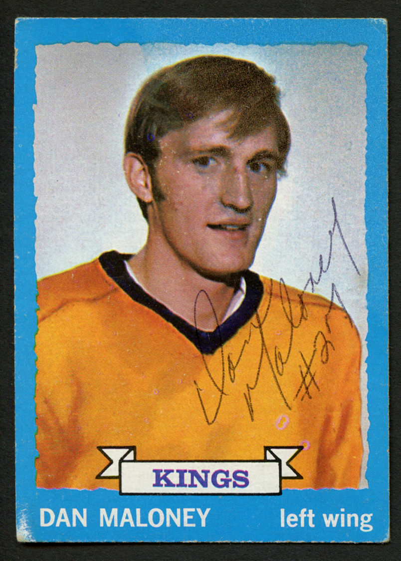 Dan Maloney #32 signed autograph auto 1973-74 Topps Hockey Trading Card