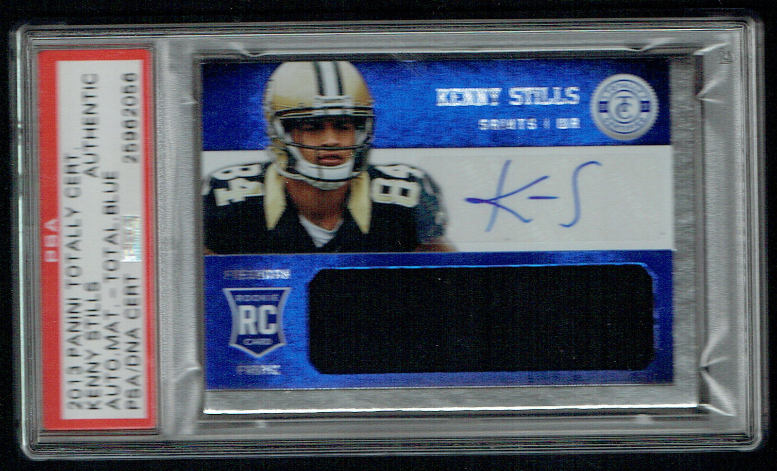 Kenny Stills signed autograph auto 2013 Panini Totally Certified Blue 56/99 PSA