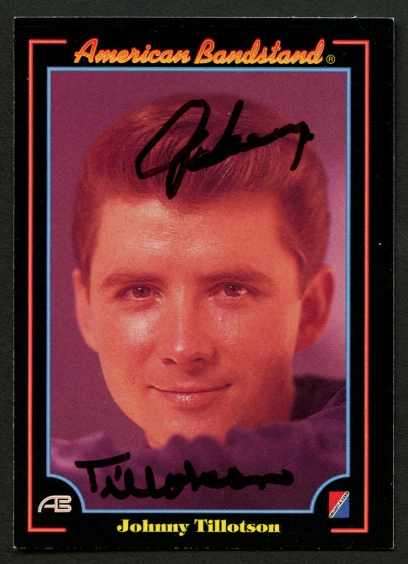 Johnny Tillotson #45 signed autograph auto 1993 American Bandstand Trading Card