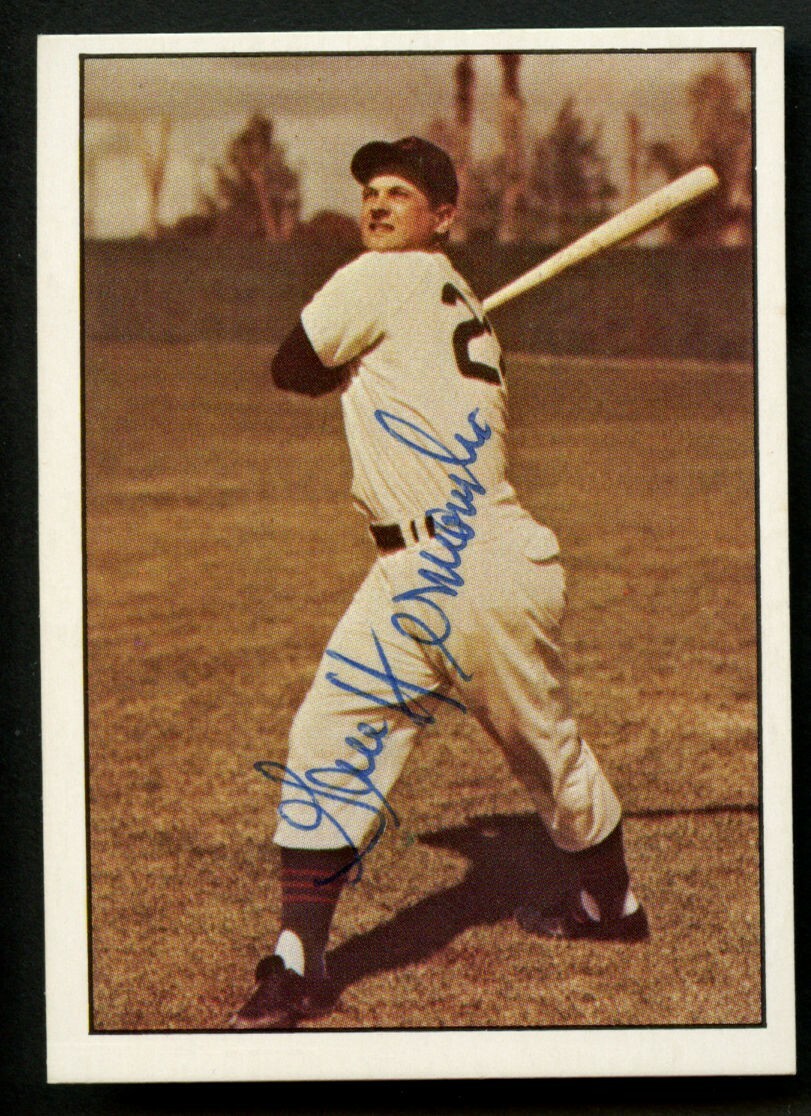 Gene Hermanski #165 signed autograph auto 1979 TCMA Baseball History Series Card