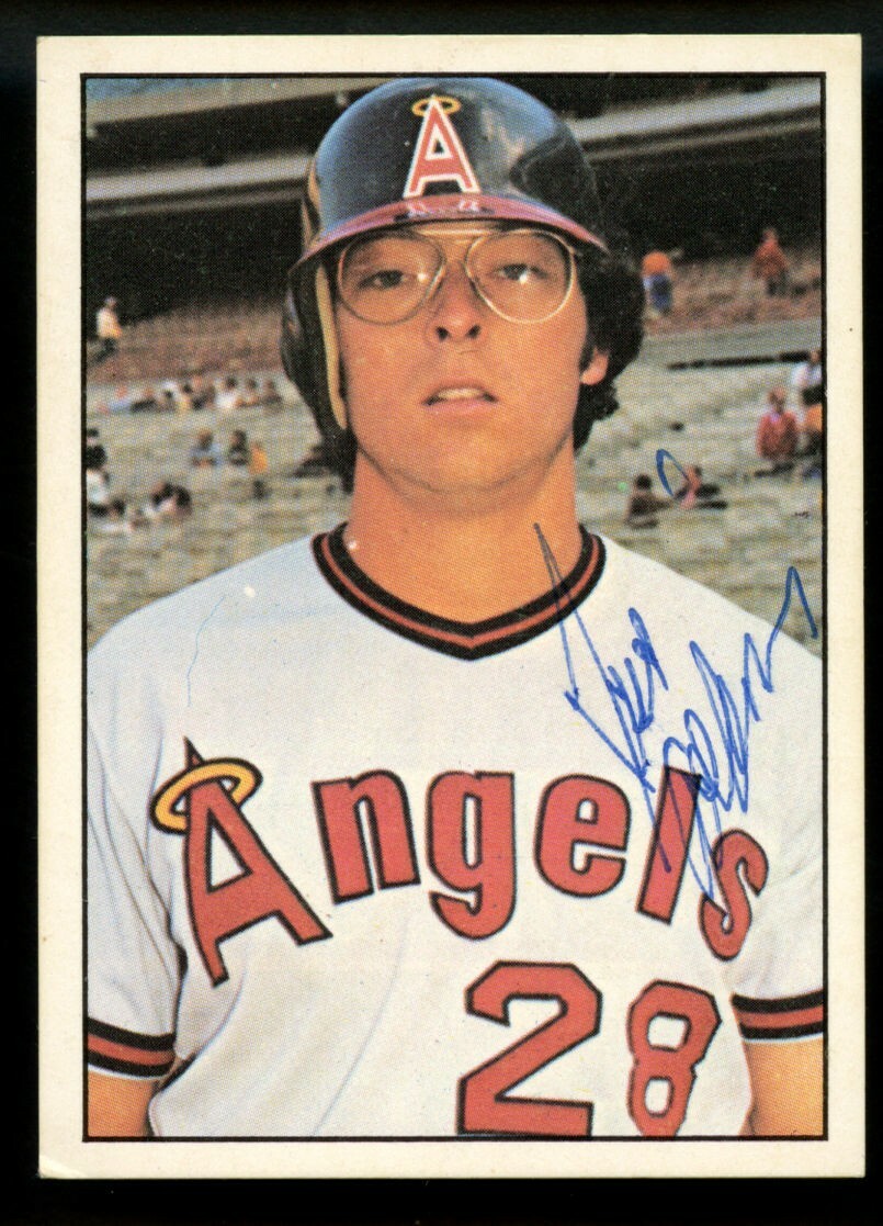 David Collins #191 signed autograph auto SSPC 1975 California Angels Card