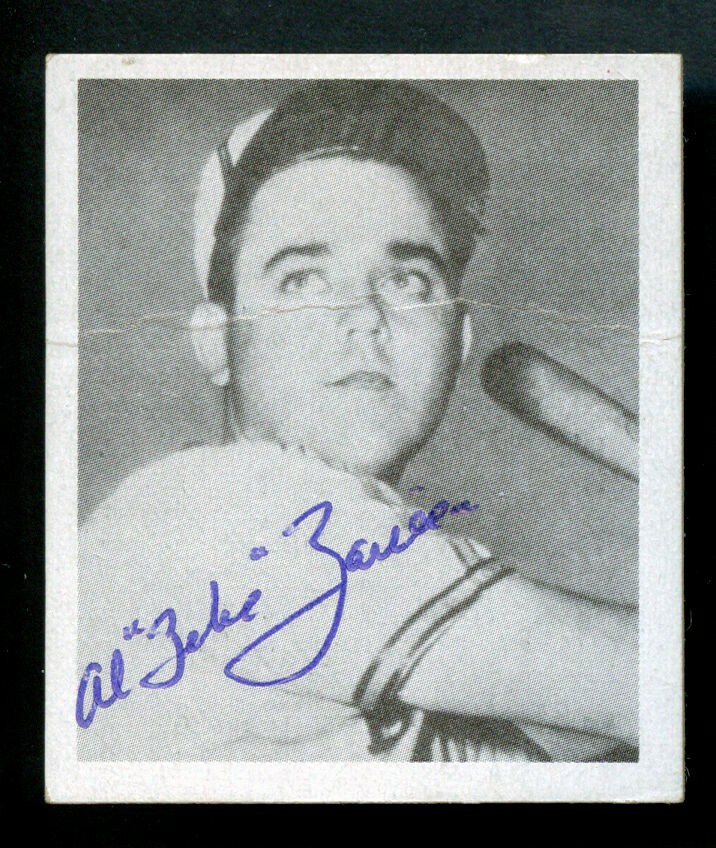 Al Zarilla #102 signed autograph 1947 Series 1977 Reprint Phila. Baseball Show