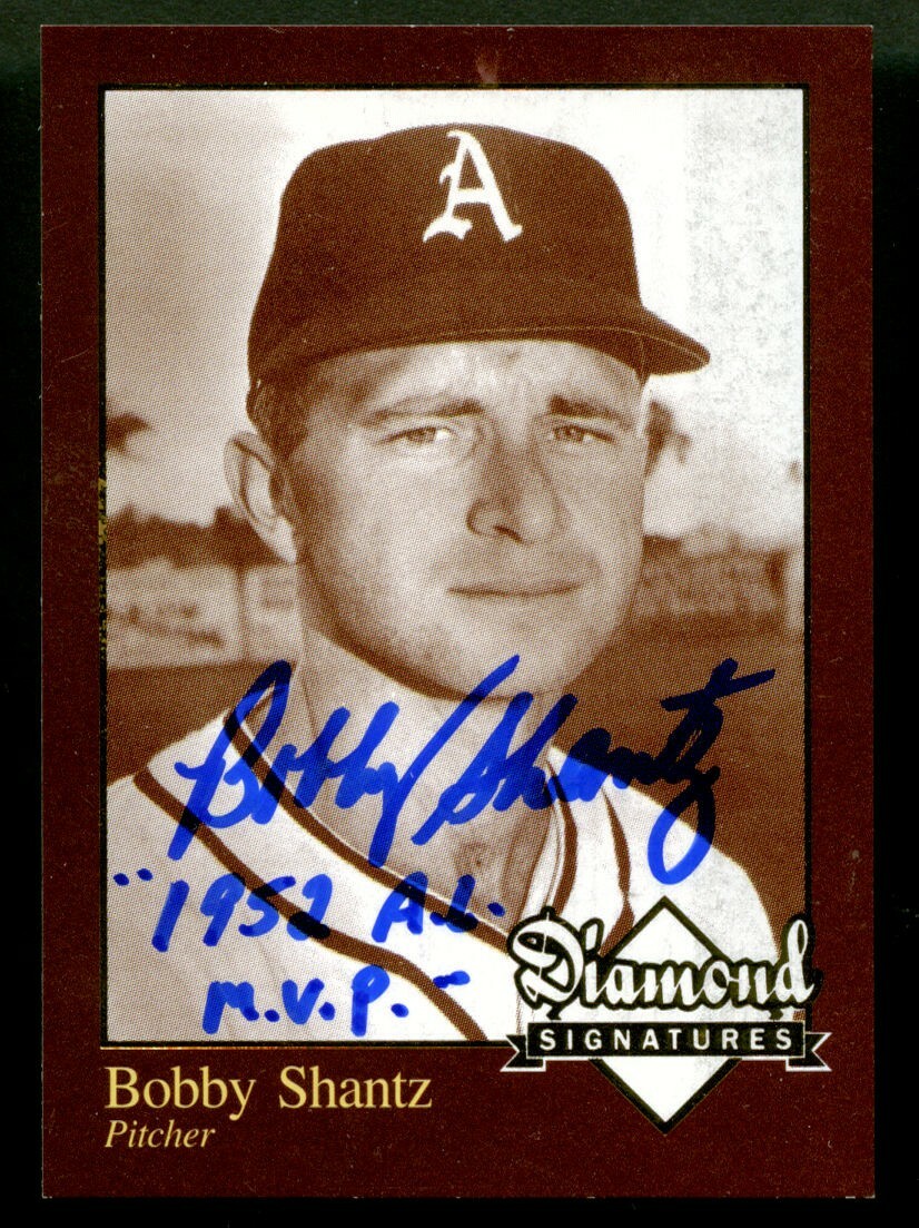 Bobby Shantz signed autograph auto 2006 Diamond Signatures Baseball Card ~