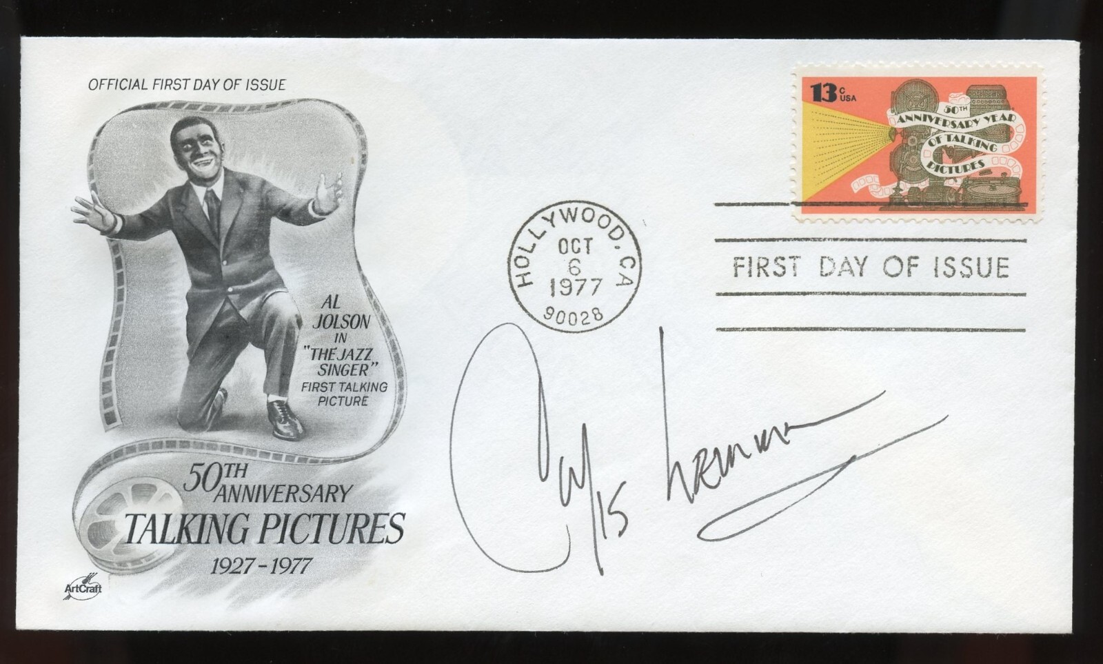 Chris Lemmon signed autograph American Actor Author Barefoot in the Park FDC