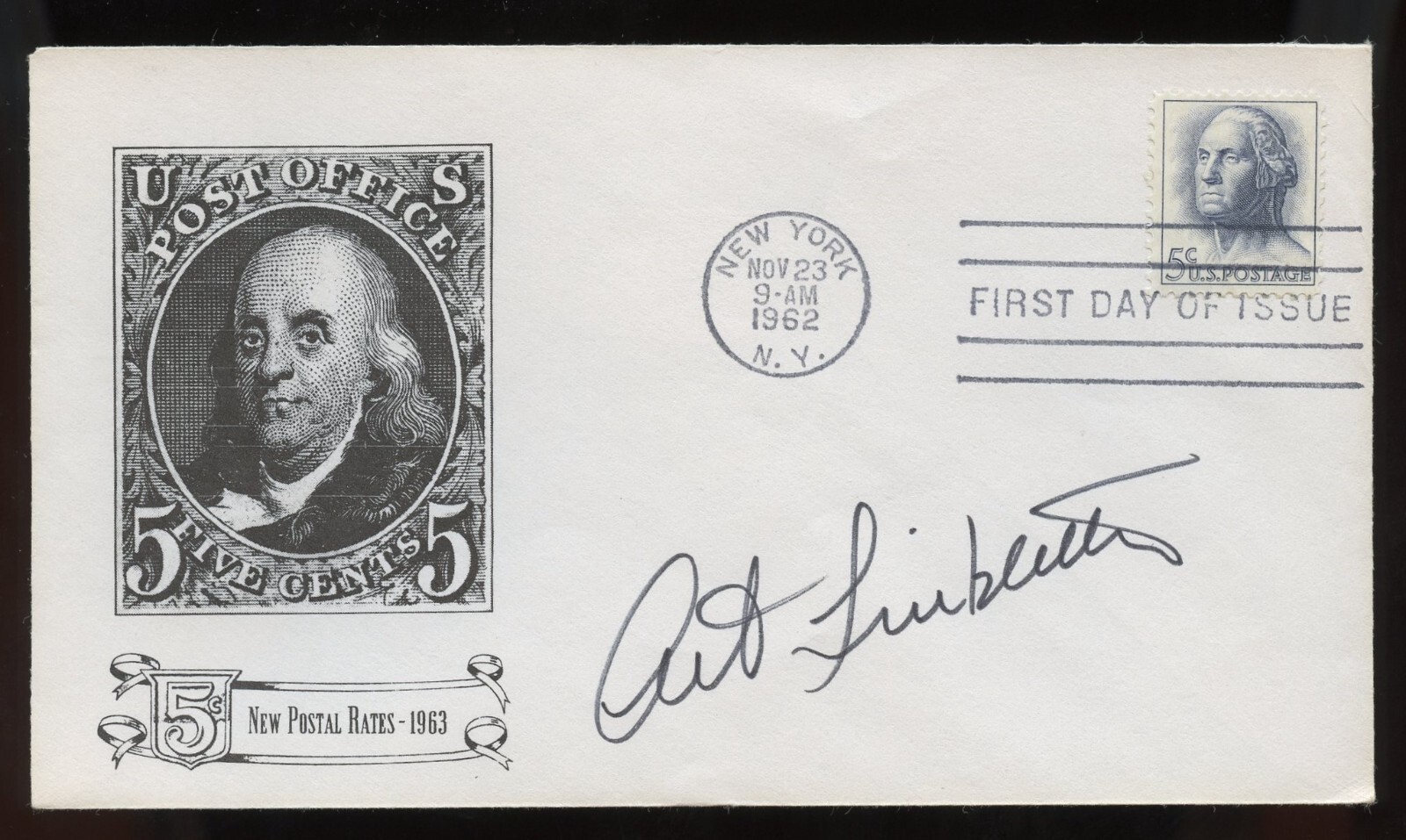 Art Linkletter d2010 signed autograph auto American Radio TV Personality FDC