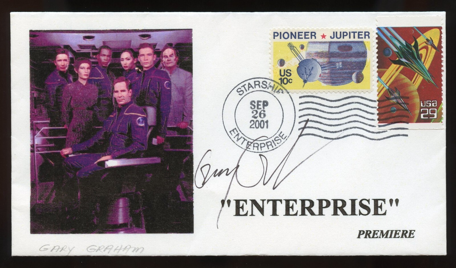 Gary Graham signed autograph Author Musician Actor Alien Nation First Day Cover