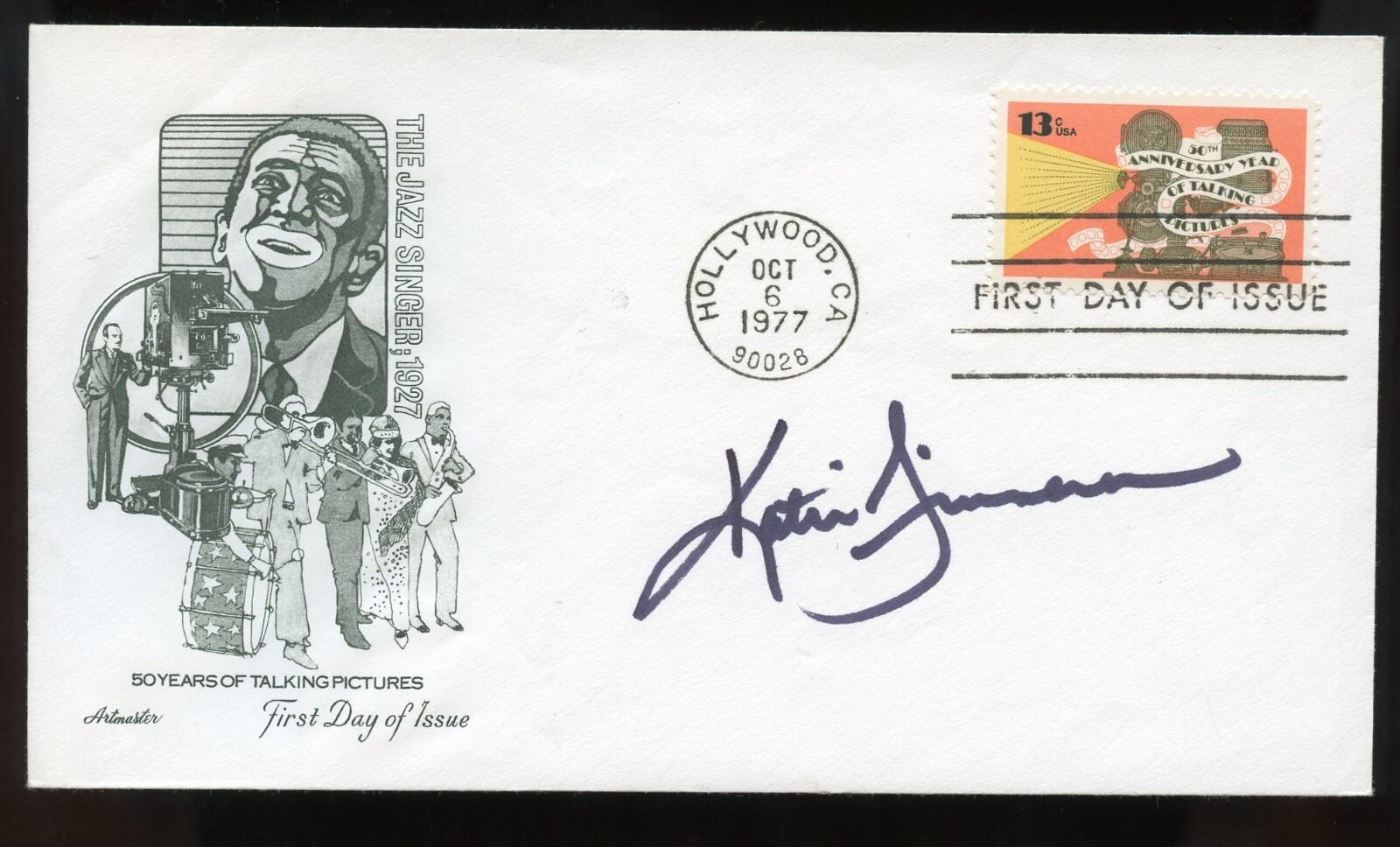 Katie Finnerman signed autograph auto Actress Noises Off First Day Cover
