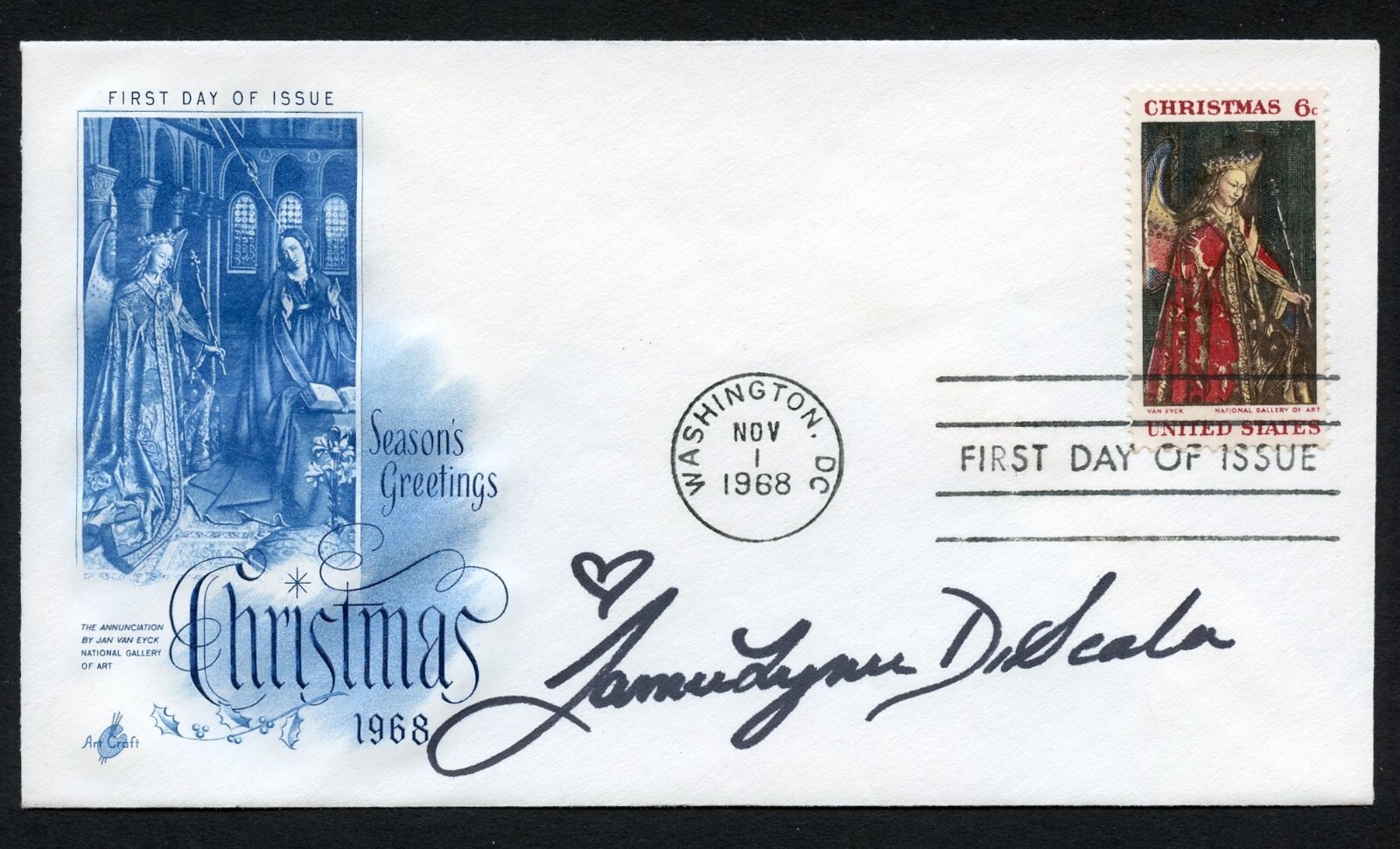 Jamie-Lynn DiScala signed autograph auto  Actress Meadow Soprano First Day Cover