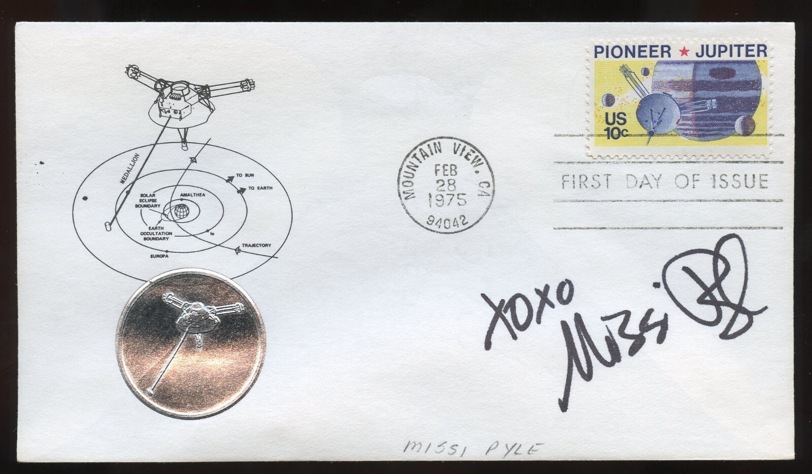 Missi Pyle signed autograph auto American Actress & Singer in Galaxy Quest FDC