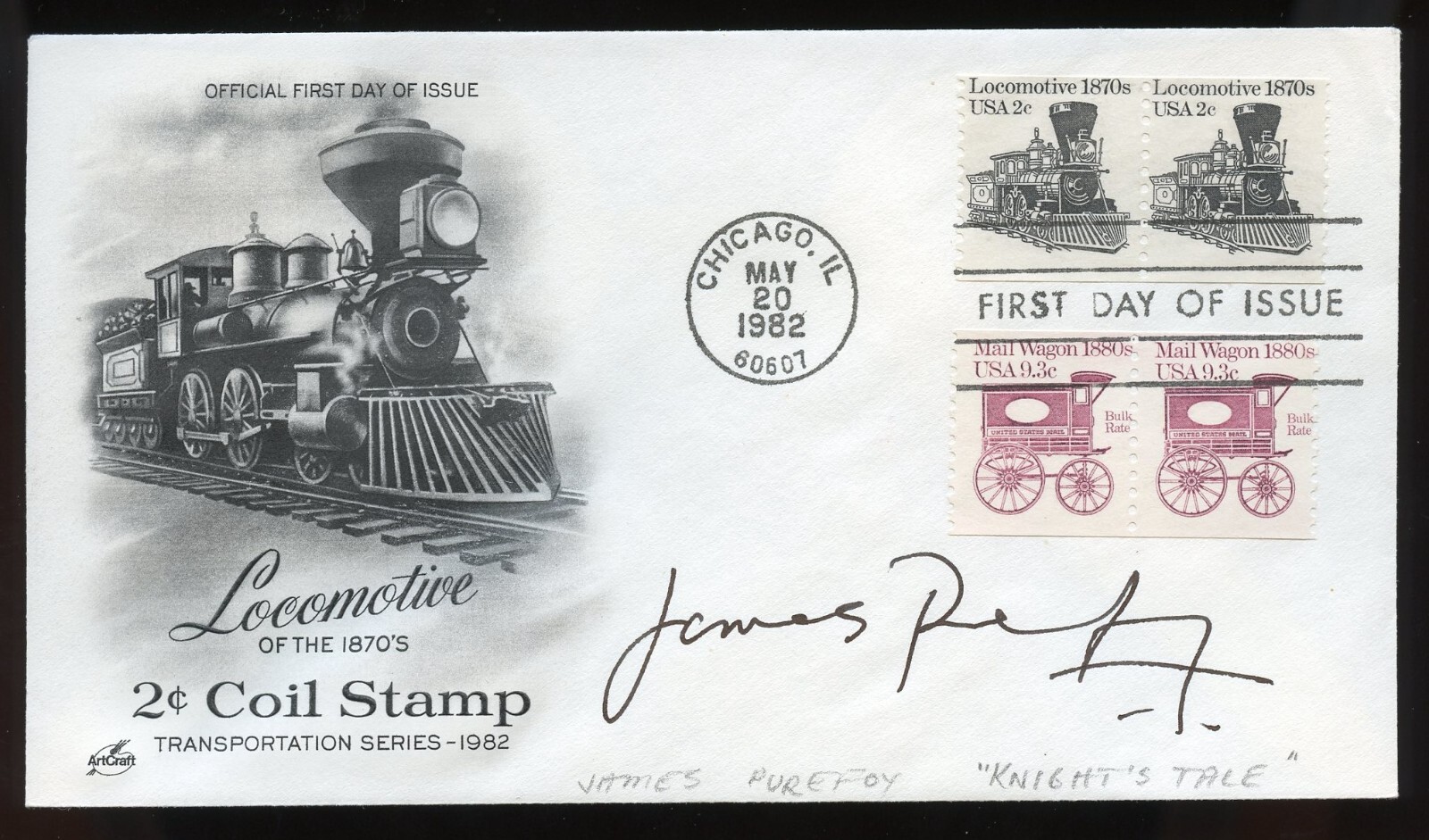James Purefoy signed autograph English Actor as Mark Antony in Series Rome FDC
