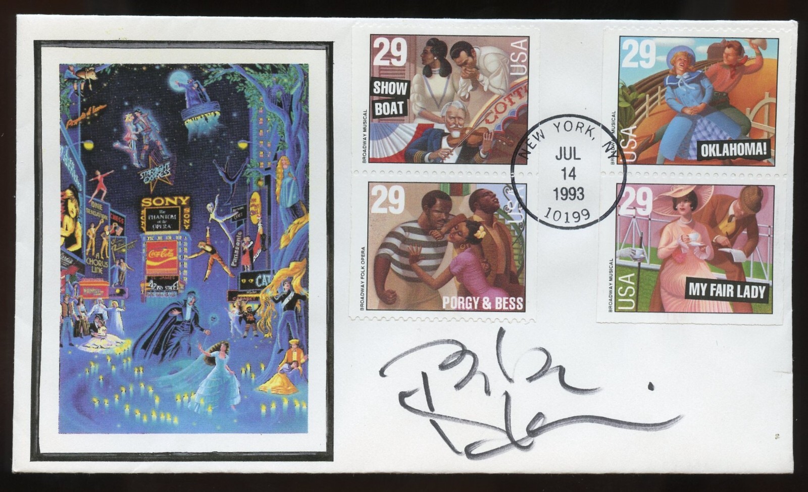 Babe Neuwirth signed autograph auto American Actress Singer TV sitcom Cheers FDC