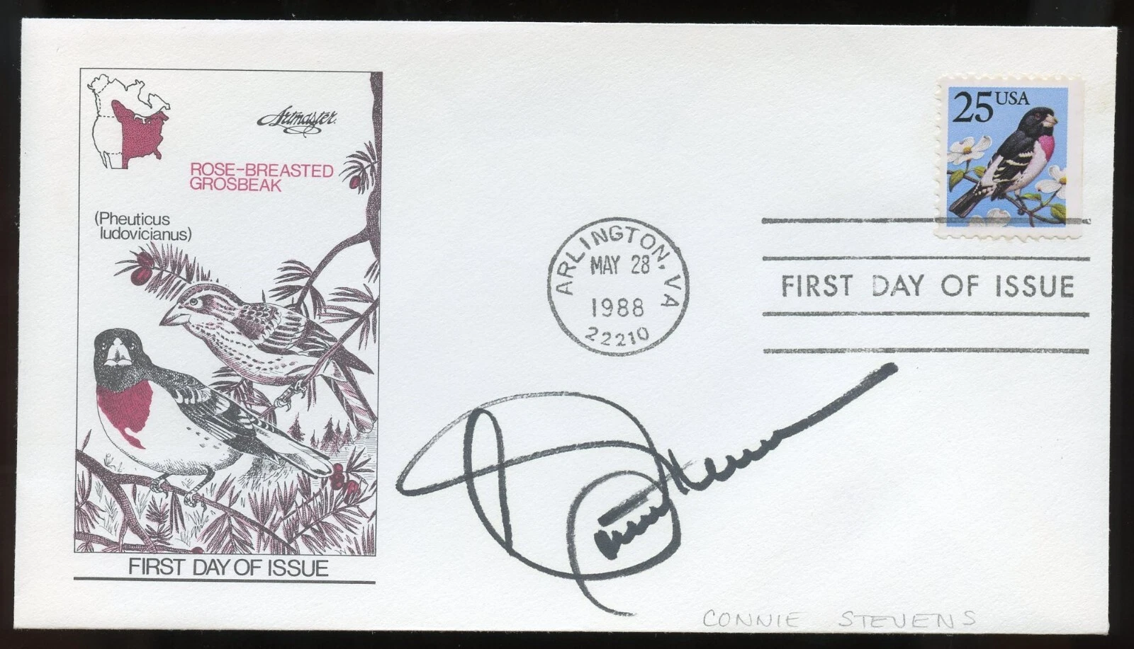 Connie Stevens signed autograph American Actress as Cricket in Hawaiian Eye FDC