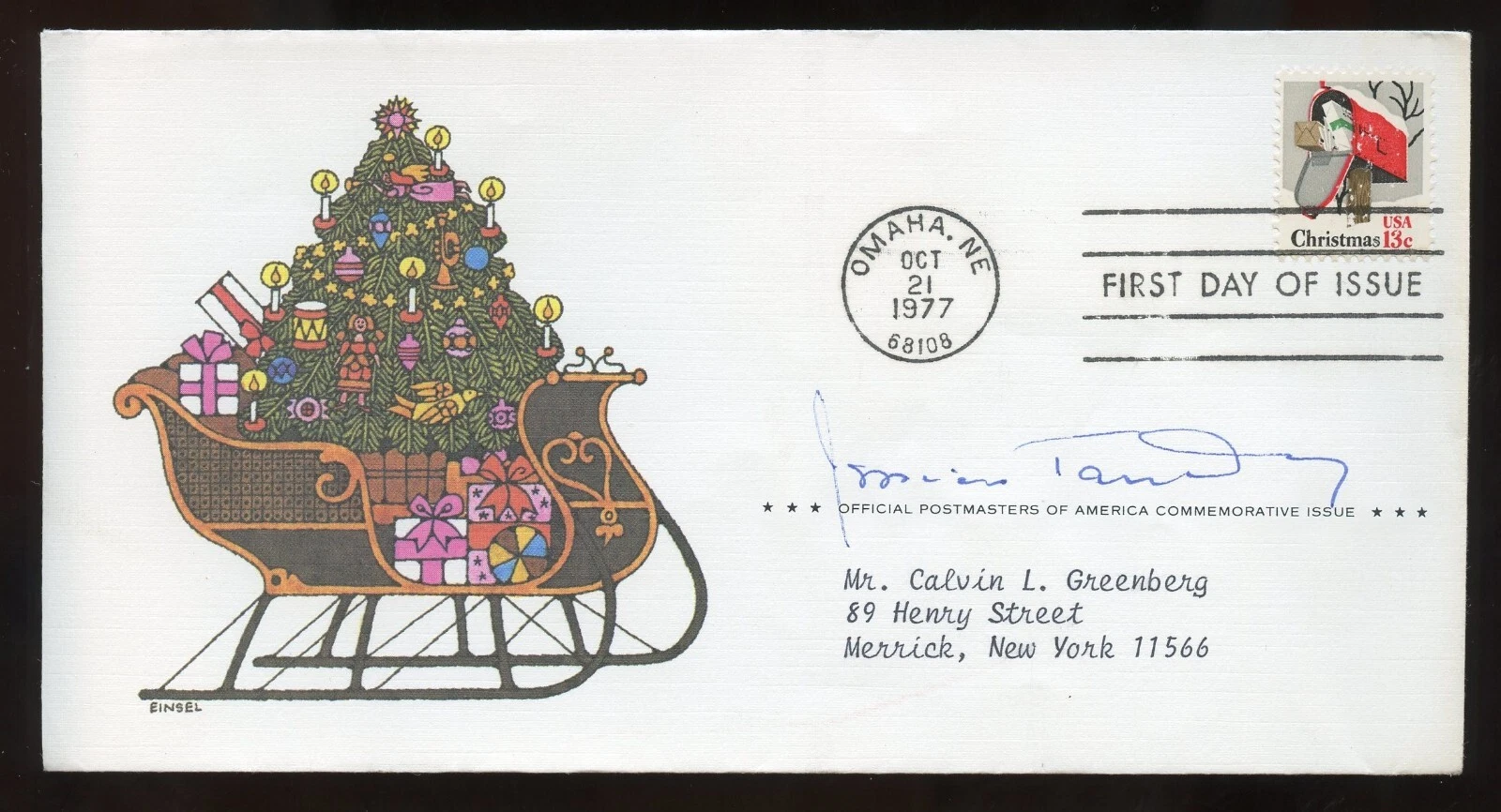 Jessica Tandy d1994 signed autograph British Actress in Driving Miss Daisy FDC