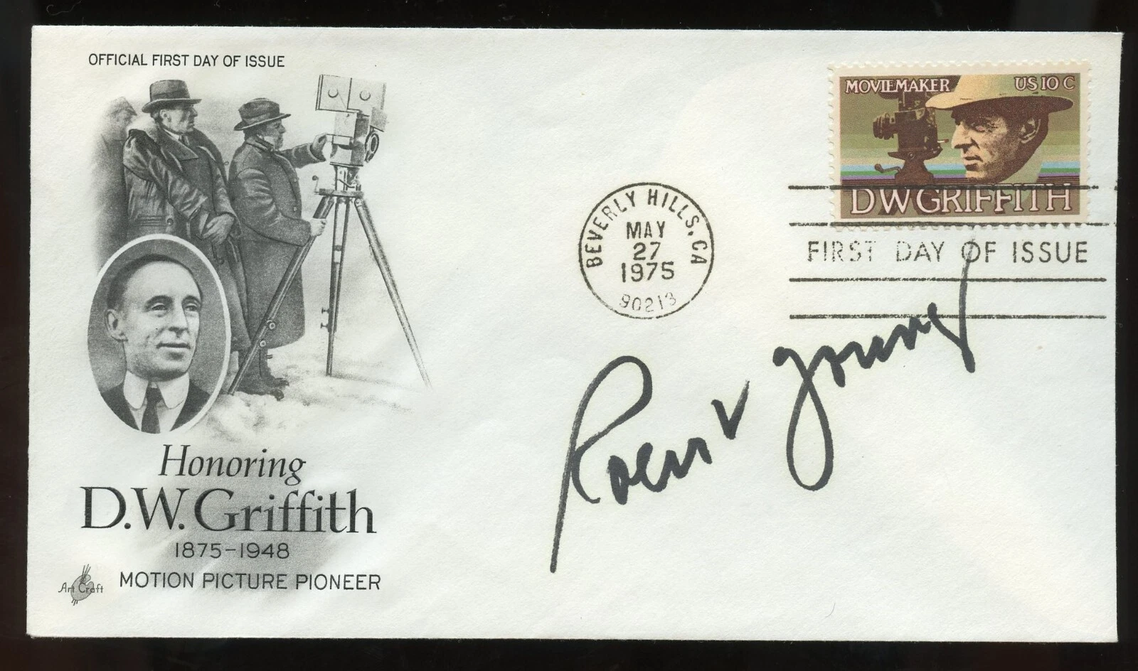 Robert Young d1998 signed autograph auto American Actor in Father Knows Best FDC