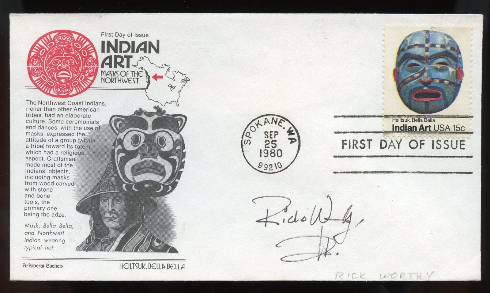 Rick Worthy signed autograph American Actor as Simon in Battlestar Galactica FDC