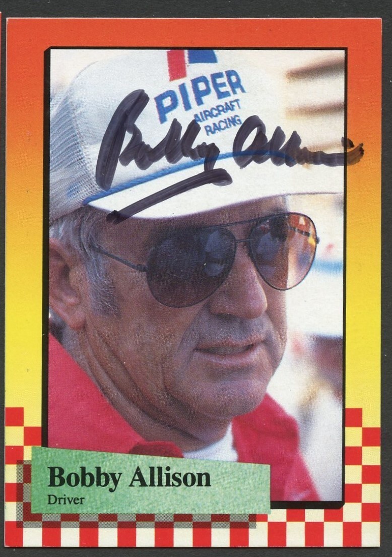 Bobby Allison #12 signed autograph auto 1989 Maxx NASCAR Racing Trading Card
