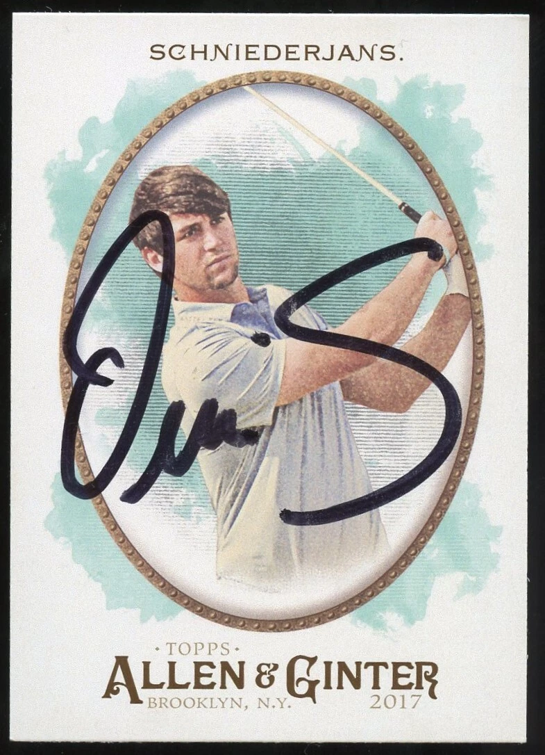 Ollie Schniederjans #127 signed autograph auto 2017 Topps Allen & Ginter's Card