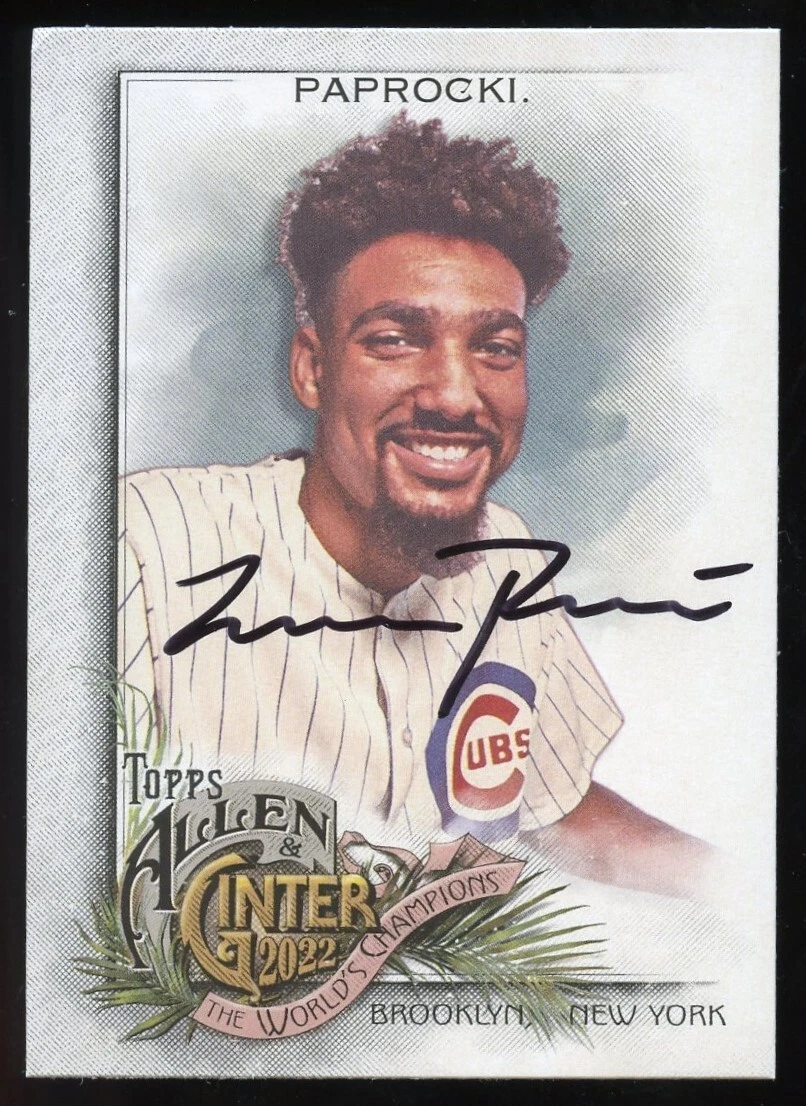 Jeremiah Paprocki #219 signed autograph auto 2022 Topps Allen & Ginter's Card
